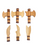 Orisha Shango 5" Cedar Tools Set Of 6 Harramientas De Shango 