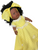 Yellow & White Dress 12" Spirit Doll For Protection, Good Fortune, Connect With Ancestors, ETC.