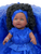 Blue Dress 12" Spirit Doll For Protection, Good Fortune, Connect With Ancestors, ETC.