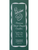 Holiday Green Patrician Premium Hand Dipped 12” Taper Candle For Spiritual & Decorative Purposes