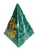 Pyramid Green Scented Candle Vela Piramide Perfumada For Good Luck, Success, Better Mood, ETC. 4"