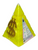 Pyramid Yellow Scented Candle Vela Piramide Perfumada For Good Luck, Success, Better Mood, ETC. 4"