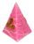 Pyramid Pink Scented Candle Vela Piramide Perfumada For Good Luck, Success, Better Mood, ETC. 4"