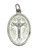 Saint Barbara 1” Spiritual Talisman Charm Pendant For Protection From Danger With The Strength Of Thunder & Lightning