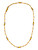 Orisha Oshun Fancy Eleke Bead 40" Spiritual Necklace For Attraction, Passion, Romance, ETC.