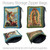 Our Lady Of Guadalupe Nuestra Señora De Guadalupe Patron Saint Of Mexico 4" Rosary Storage Zipper Bag For Prayer, Protection, Peace, ETC.