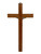 Crucifixion Of Jesus Christ INRI Mahogany & Olive Wood 10" Crucifix Made In Italy