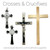 Wooden 5.5" Cross 