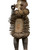 Two Tone Male Jumbo 24" Nkisi Power Figure Primitive One Of A Kind Handcrafted Tribal Art Sculpture