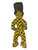 African Bamileke Beaded Male Figure One Of A Kind Handcrafted 15" Primitive Tribal Art Sculpture