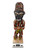 African Bamileke Beaded Male Figure One Of A Kind Handcrafted 20" Primitive Tribal Art Sculpture #1