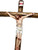 Crucifixion Of Jesus Christ INRI Wall Mounted 21" Wooden Crucifix