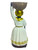 La Madama Spirit Of Healing Carrying Basket On Head Wearing White Dress 5" Statue 