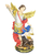 Archangel Saint Michael San Miguel Wearing Gold & Blue 12" Statue For Protection, Fight Evil, Justice, ETC.