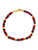 Orisha Eleggua Black & Red Beads Of Protection 6" Clasp Closure Baby Kid Toddler Bracelet
