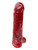 Male Penis With Balls 6.5" Red Figure Candle For Lust, Romance, Increase Potency, ETC.