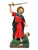 Saint Elijah San Elias Spiritual Father On Mount Carmel Baron Of The Cemetery Of The 21 Divisions Wearing Red 12" Statue 