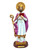 Saint Cipriano San Cyprian The Saint Of Witches 13.5" Statue To Break Curses, Reversal, Protection, ETC.