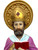 Saint Cipriano San Cyprian The Saint Of Witches 13.5" Statue To Break Curses, Reversal, Protection, ETC.