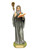 Saint Benedict San Benito Standing On Green Base 12" Statue For Protection, Enemies Go Away, Run Devil Run, ETC.