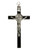 Crucifixion Of Jesus Christ Saint Benedict Medal Black Inlay 7" Crucifix Pendant For Protection, Enemies Go Away, Run Devil Run, ETC.
