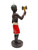 Double Wicks Orisha Shango (Chango) Powerful Warrior 8" Figure Candle For Protection, Increase Personal Power, Virility, ETC. 