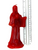 Holy Death Santa Muerte 7” Red Figure Candle For Protection, Positive Changes, Open Road, ETC.