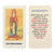 San Deshacedor Laminated 3.5" x 1.85" Prayer Card With Spanish Oracion