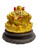 Golden Frog Lucky Feng Shui Decorative 12" Statue For Family Harmony, Health, Peace, ETC.