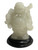 Laughing Happy Go Lucky White Buddha 4" Feng Shui Decorative Statue For Goals, Abundance, Peace, ETC. (VERSION 3)