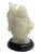 Laughing Happy Go Lucky White Buddha 4" Feng Shui Decorative Statue For Goals, Abundance, Peace, ETC. (VERSION 4)