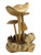 Lucky Mushrooms Fungi Shrooms Hand Carved 5.5" Wooden Figure For Transformation, Prosperity, Longevity, ETC