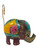 Lucky Elephant With Red Ears Photo Holder 4" Tin Photo Clip Stand Spiritual Home Decor