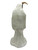 Santa Muerte 12" White With Silver Statue For Protection, Positive Changes, Open Road, ETC.