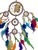 Multicolor Dreamcatcher 12" For Good Dreams, Highest Potential, Sacred Connection, ETC.