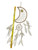 Moon Dreamcatcher 28" For Good Dreams, Highest Potential, Sacred Connection, ETC.