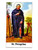 Saint Peregrine Laminated 3.5" x 2" Prayer Card With English Prayer