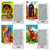 Saint Martha Dominator Laminated 3.5" x 2" Prayer Card With English Prayer