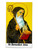 Saint Benedict Aba Laminated 3.5" x 2" Prayer Card With English Prayer