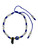 Azabache Evil Eye Blue & Clear Adjustable Spiritual Bracelet For Protection, Ward Off Evil, Good Luck, ETC.