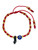 Azabache Evil Eye Red & Gold Adjustable Spiritual Bracelet For Protection, Ward Off Evil, Good Luck, ETC.