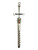 San Miguel Sword Espada 5.5" For Protection, Positive Changes, Open Road, ETC.