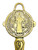 Saint Benedict San Benito Golden 2" Key Talisman For Protection, Enemies Go Away, Run Devil Run, ETC.