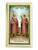 San Cosme Y San Damian Laminated 4" x 2" Prayer Card With Spanish Oracion