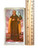 San Hilarion Laminated 4" x 2" Prayer Card With Spanish Oracion