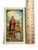 San Isidro Labrador Laminated 4" x 2" Prayer Card With Spanish Oracion