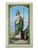 Santa Marta Laminated 4" x 2.5" Prayer Card With Spanish Oracion