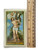 San Sebastian Laminated 4" x 2.5" Prayer Card With Spanish Oracion