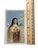 Santa Teresita W/ Clouds Laminated 4" x 2.5" Prayer Card With Spanish Oracion