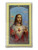 Corazon De Jesus Laminated 4" x 2.5" Prayer Card With Spanish Oracion